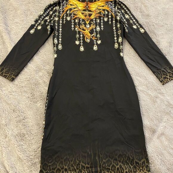 Just Cavalli jewels printed mini dress, size 38(XS) - Picture 5 of 15